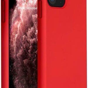 מגן גומי Velox iPhone 12 – מגן גומי Rubber IP12 pro- אדום